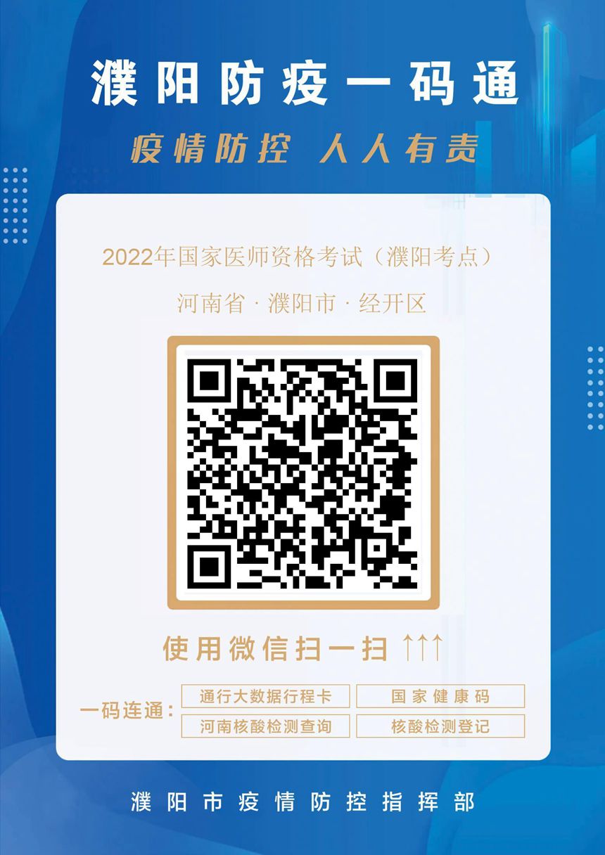 濮阳考点2022年医师资格考试现场审核通知 濮阳考点2022年医师资格考试现场审核通知